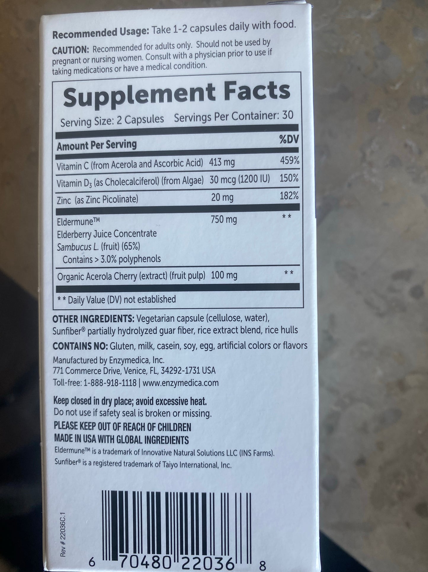 Immune Max (Enzymedica)