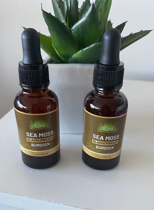 Sea Moss / Bladderwrack /Burdock liquid extract