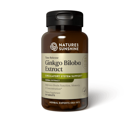 Ginkgo Biloba Extract (Time Release)