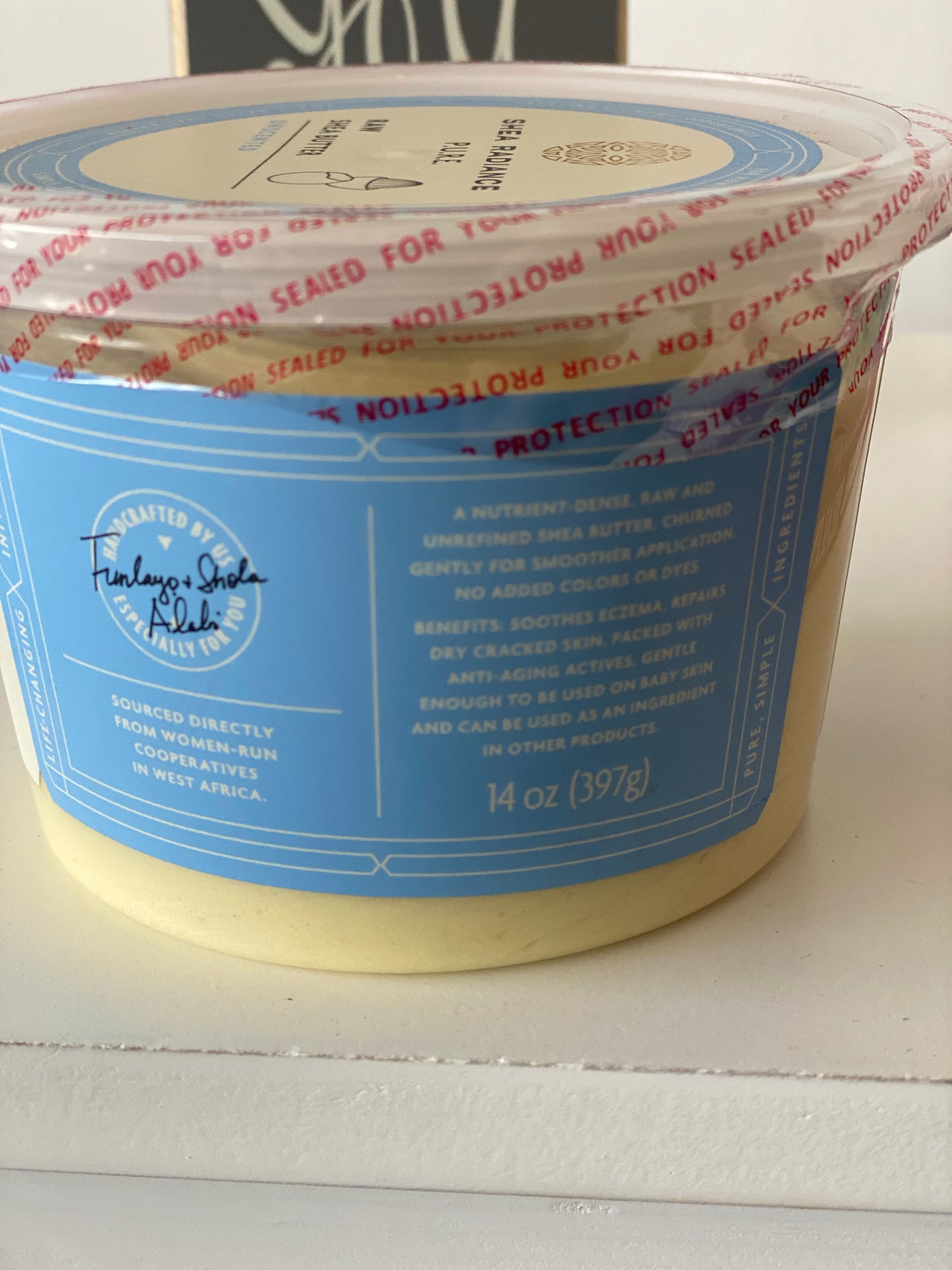 Shea Radiance PURE raw Shea butter