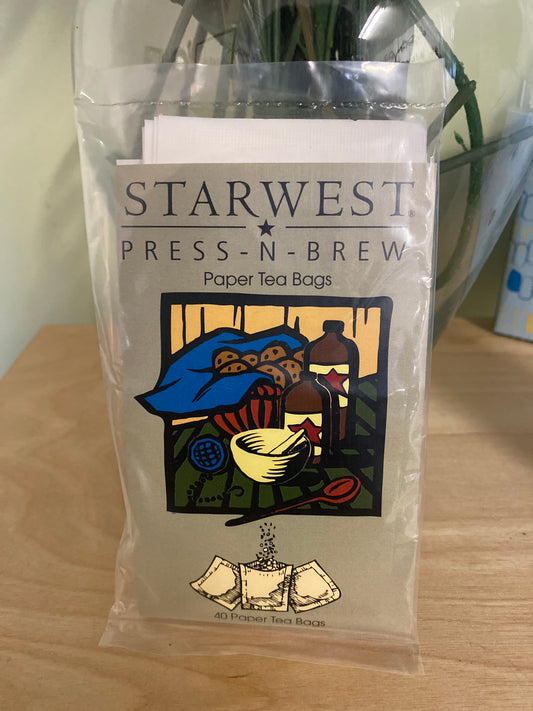 Paper Tea Bags (40) (Press-n-brew)